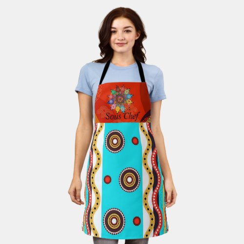 Sous Chef All Over Print Apron