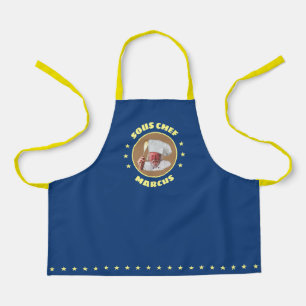 Sous-Chef Apron with your Name (and Photo?)