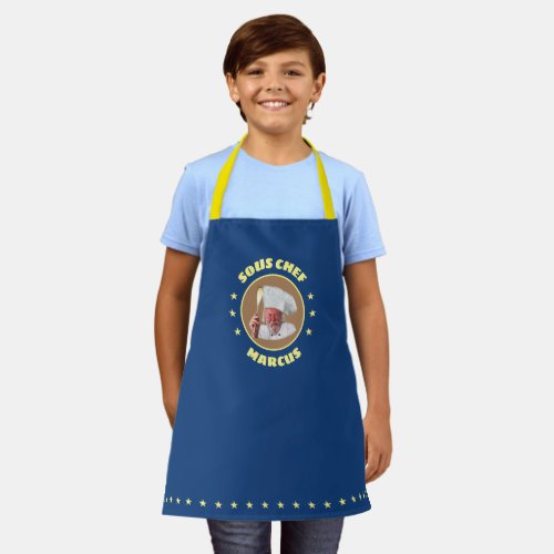 Sous_Chef Apron with your Name and Photo