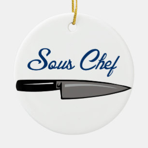SOUS CHEF CERAMIC ORNAMENT