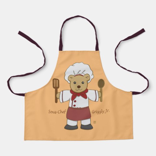 Sous_Chef Grizzly Jr Kids Apron