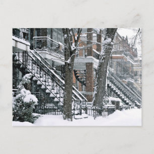 Sous la neijge postcard