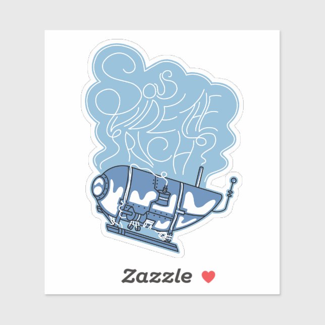 Sous Vide The Rich Sticker (Sheet)