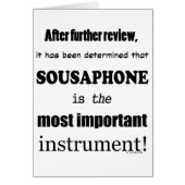 Sousaphone Most Important Instrument (Front)