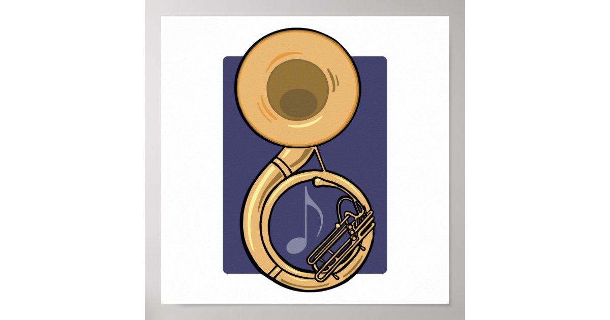 sousaphone poster Zazzle