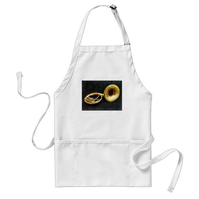 Sousaphone Still Life Adult Apron (Front)
