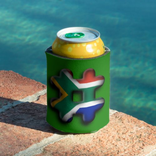 South Africa Beautiful Amazing Pattern Art Design Can Cooler