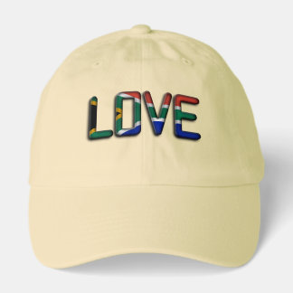 South Africa Beautiful Love Amazing Text Quote Art Hat