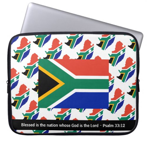SOUTH AFRICA Blessed Nation Laptop Sleeve