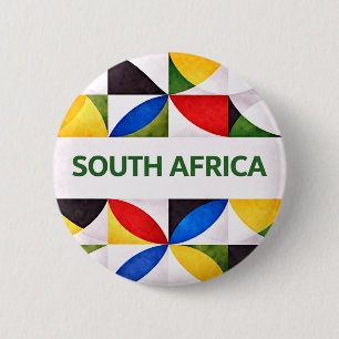South Africa Button