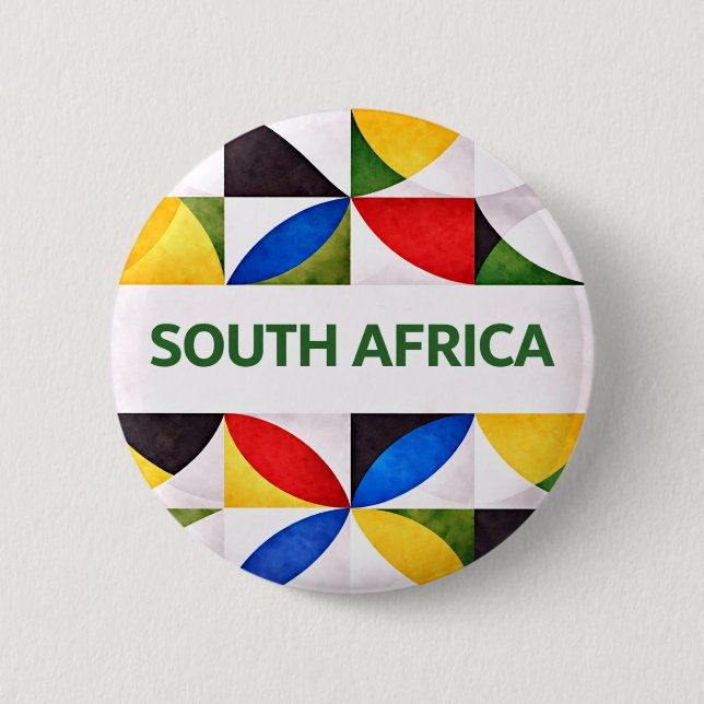South Africa Button (Front)
