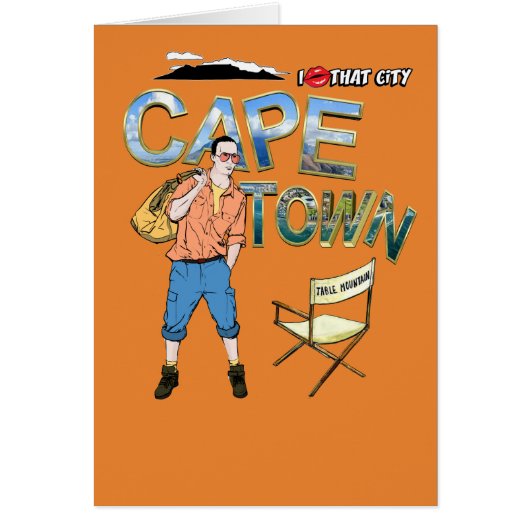 South-Africa - Cape Town Cards (Front)