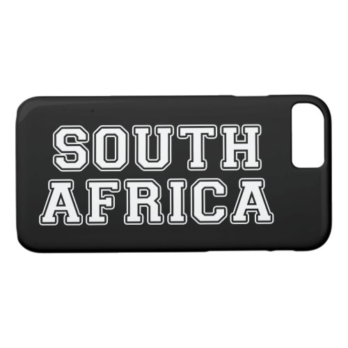 South Africa iPhone 87 Case