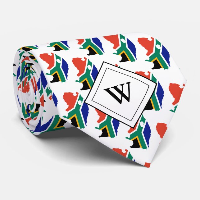 SOUTH AFRICA Christian Scripture J3:16 Monogram Neck Tie (Rolled)