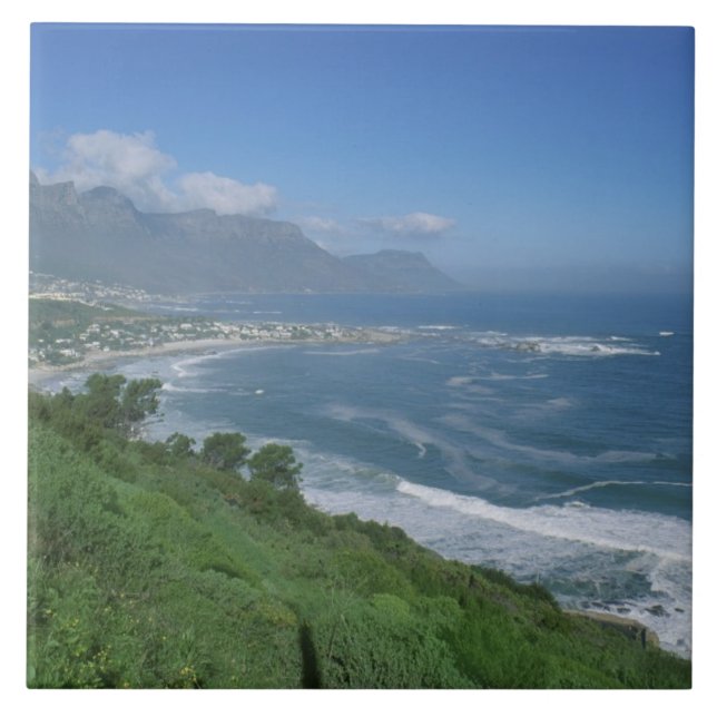 South Africa - Clifton Beach, Cape Town Ceramic Tile (Front)