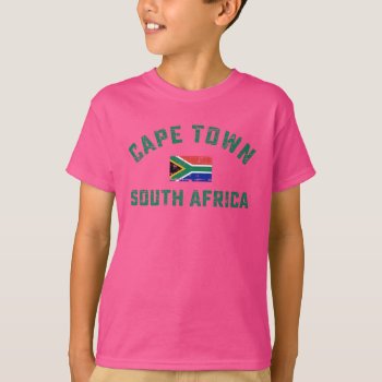 South Africa Design T-shirt by aircrewprint at Zazzle