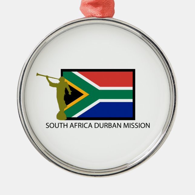 SOUTH AFRICA DURBAN MISSION LDS CTR METAL ORNAMENT (Front)
