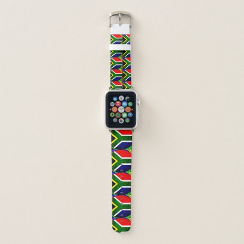 South Africa Flag Apple Watch Band