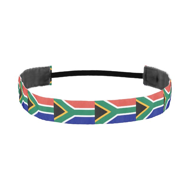 South Africa Flag Athletic Headband (Front)