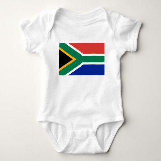 South Africa Flag Baby Bodysuit