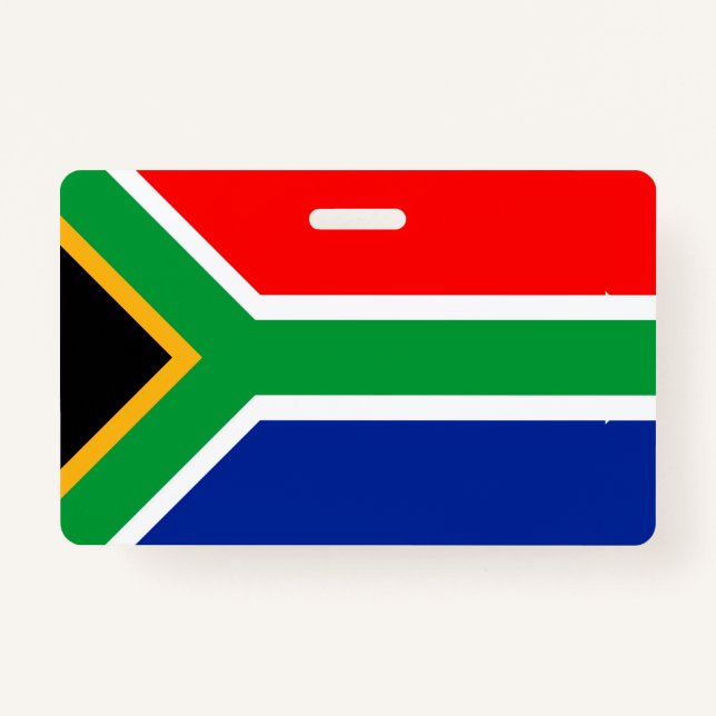 South Africa Flag Badge (Front)