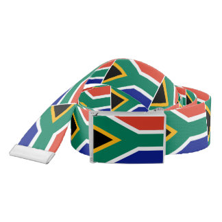 South Africa flag Belt