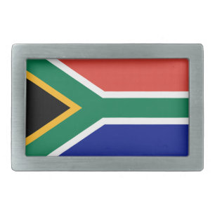 South Africa Flag Belt Buckle