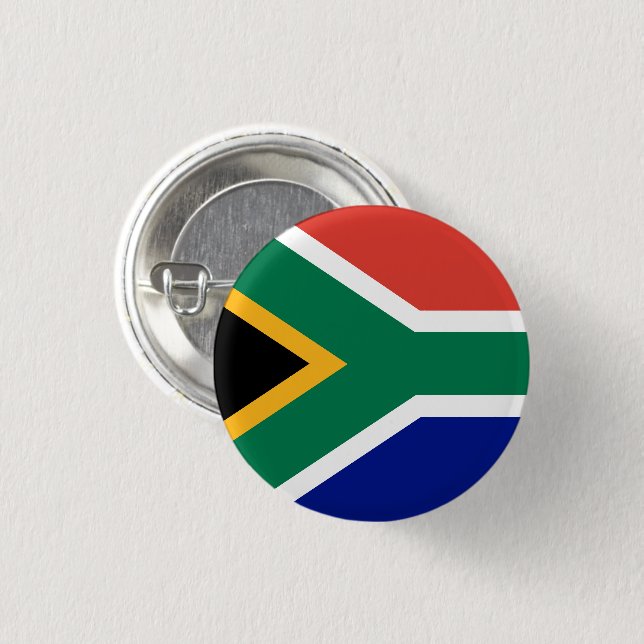 South Africa flag Button (Front & Back)