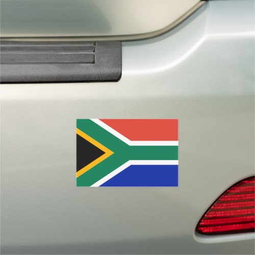 south africa flag car magnet