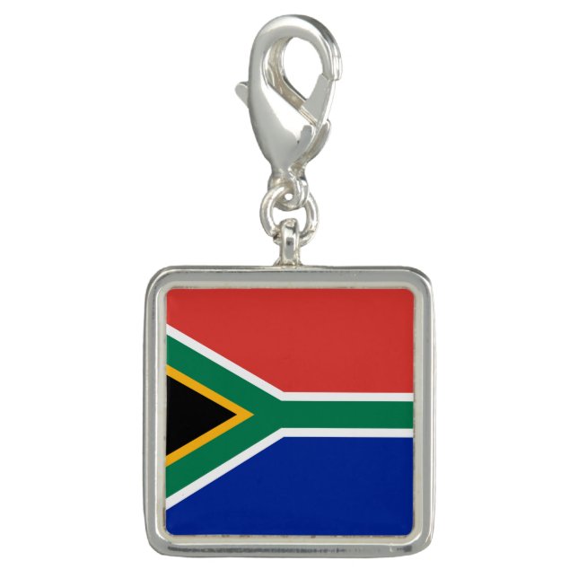 South Africa flag Charm (Front)