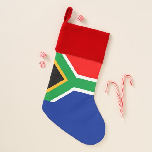South Africa Flag Christmas Stocking