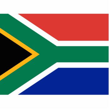 South Africa Flag Cutout by FlagGallery at Zazzle