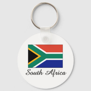 South Africa Flag Design Keychain