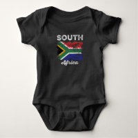 South Africa Flag Distressed