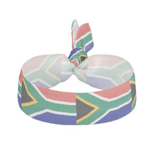 South Africa Flag Elastic Hair Tie