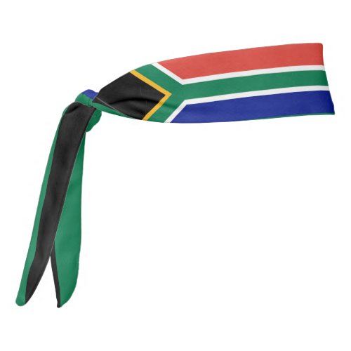 South Africa Flag Elegant Patriotic Tie Headband