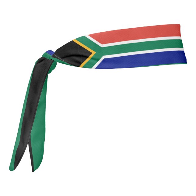 South Africa Flag Elegant Patriotic Tie Headband (Rotate 270)