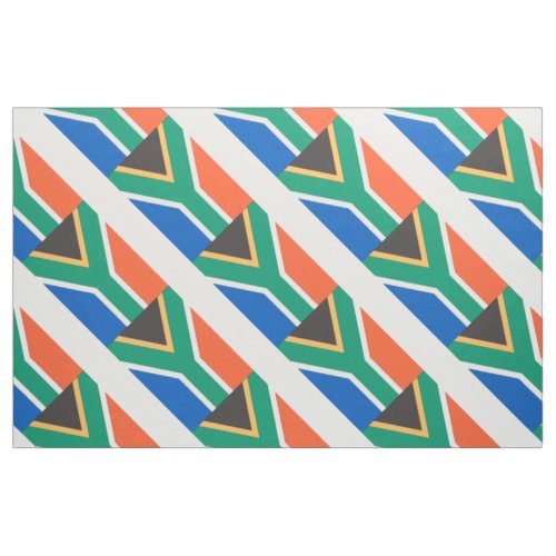South Africa Flag Fabric