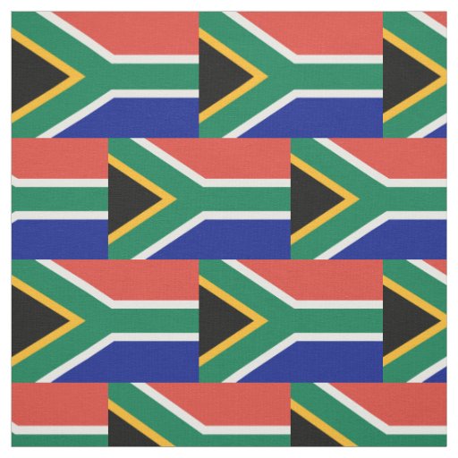 South Africa Flag Fabric