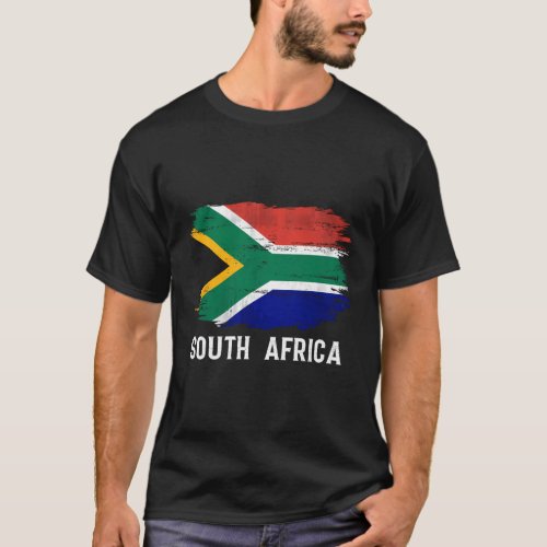 South Africa Flag For South African T_Shirt