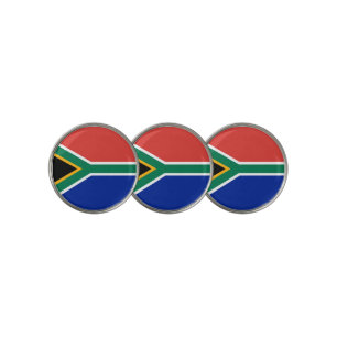 South Africa flag Golf Ball Marker