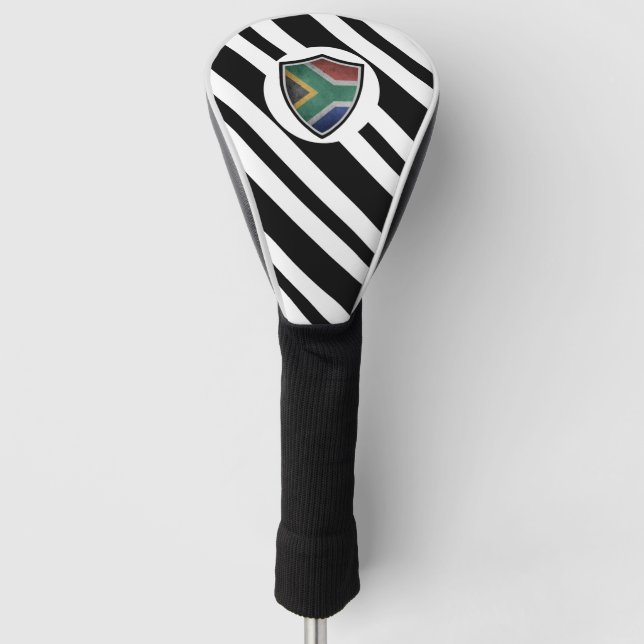 South Africa flag Golf Head Cover (Front)
