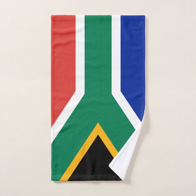 South Africa Flag Hand Towel (Hand Towel)