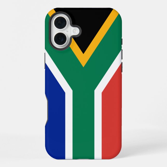 South Africa Flag iPhone Case (Back)