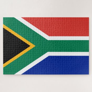 South Africa Flag Jigsaw Puzzle by FlagGallery at Zazzle
