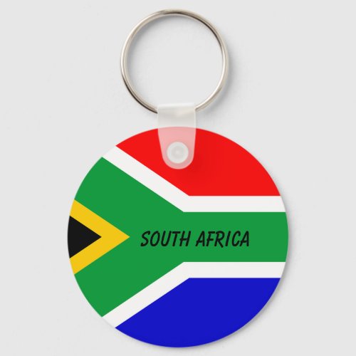 SOUTH AFRICA FLAG KEYCHAIN
