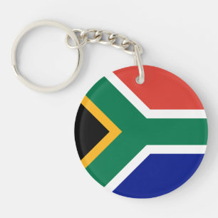 South Africa Flag Keychain