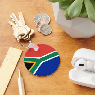 South Africa flag Keychain