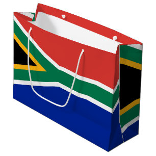 South Africa flag Large Gift Bag