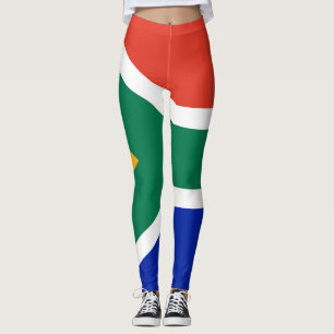 South Africa flag leggings
